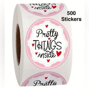 500 Pretty Things Inside Stickers Roll
